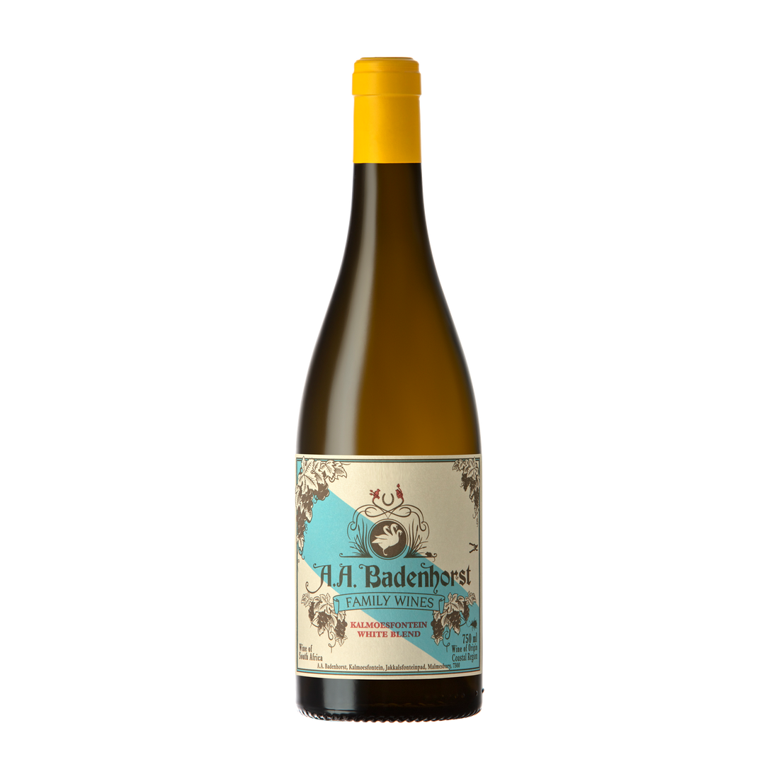 Bottle of Kalmoesfontein White by AA Badenhorst Family Wines