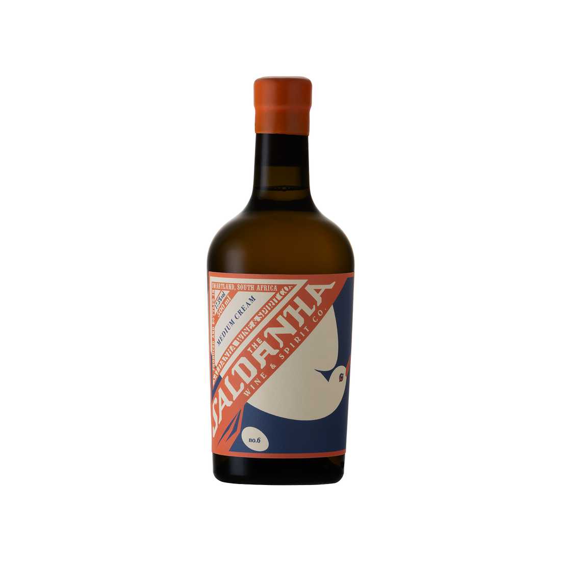 Bottle of Saldanha Wine &amp; Spirit Company Medium Cream