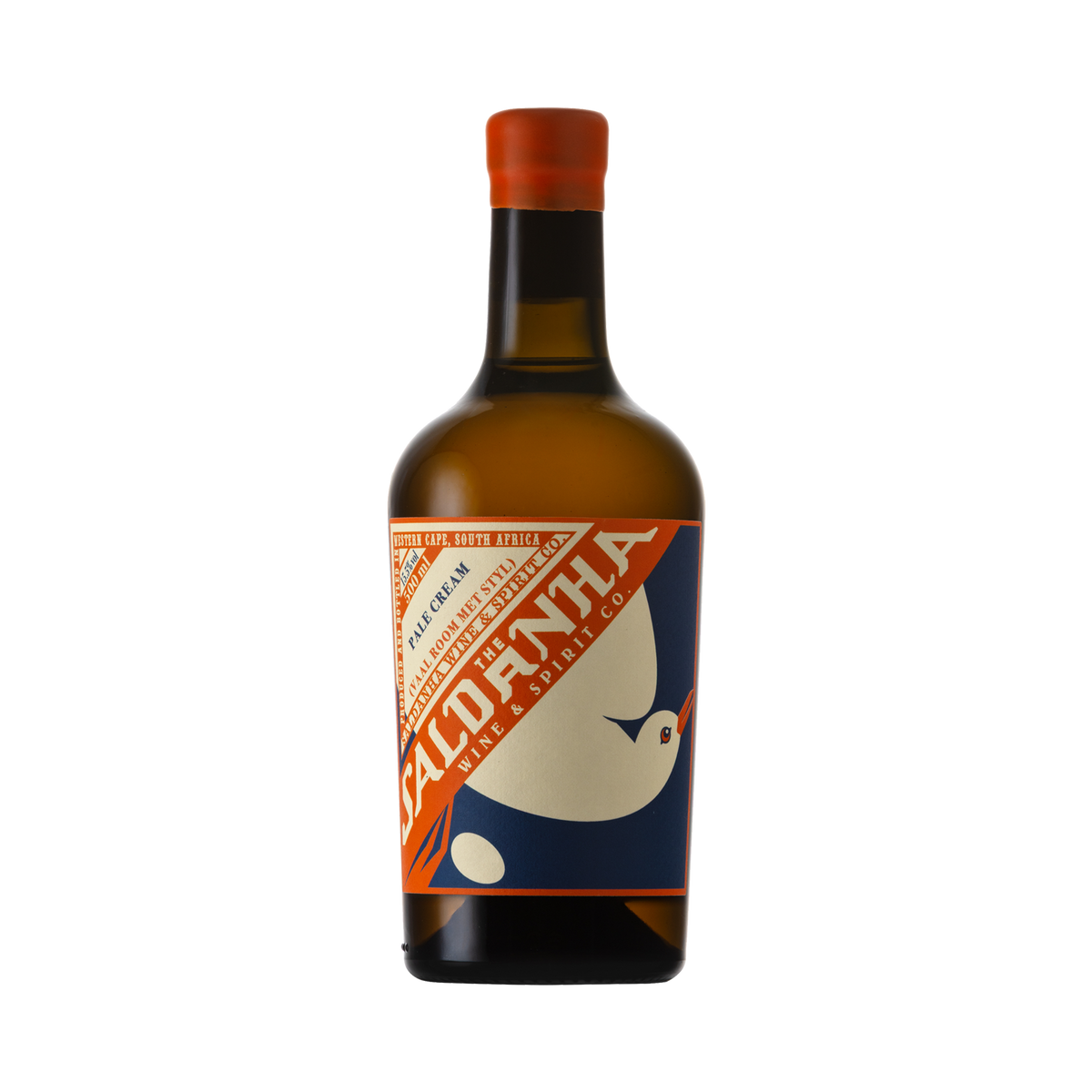 A bottle of Pale Cream by Saldanha Wine and Spirit Company