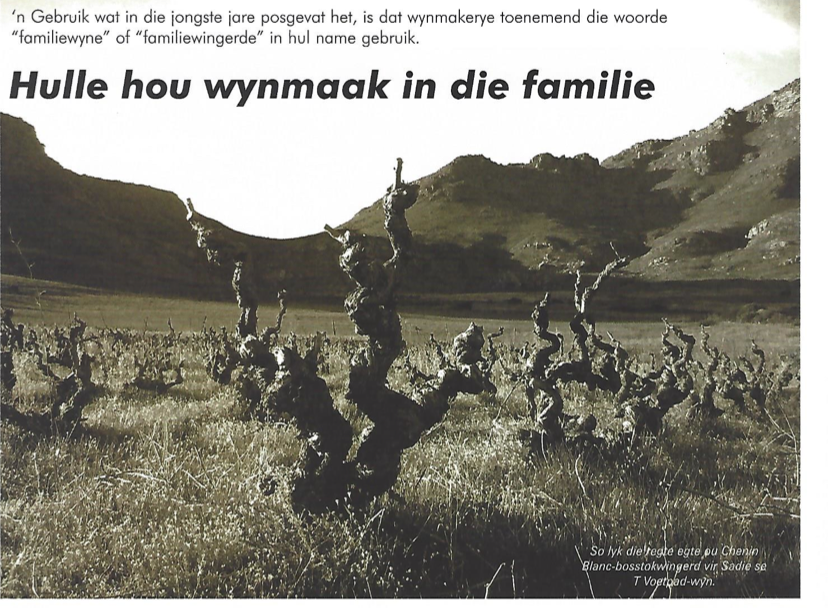 bloed en wyn is dikker water.. | Badenhorst Family Wines